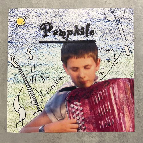 pochette du CD de Pamphile : "Ah l'accordeon" sorti en 2007