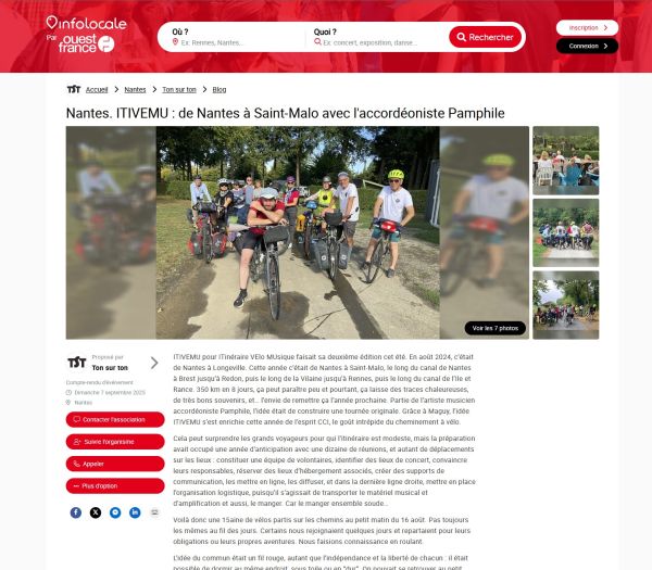 ouest france : Nantes itivemu