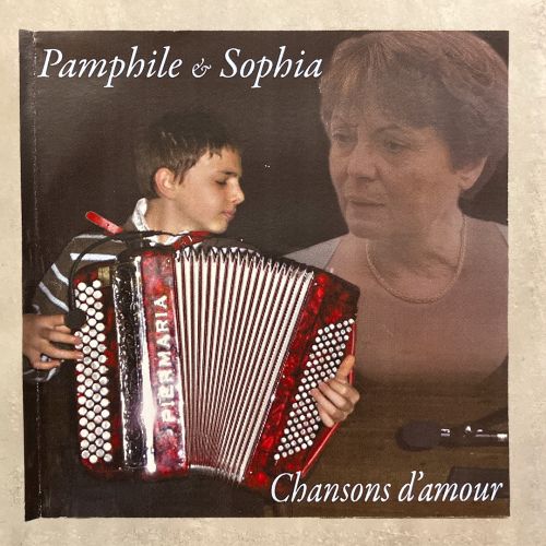 Pochette CD Pamphile et Sophia : Chansons d'amour.