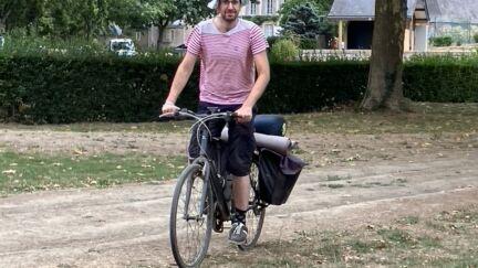 Pamphile et son vélo