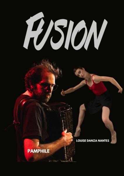 Affiche Pamphile et la danseuse Louise pour Fusion