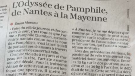 Article itivemu dans Ouest-France du samedi 15/08/26