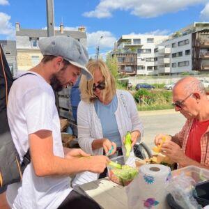 Pause repas le midi à Rennes