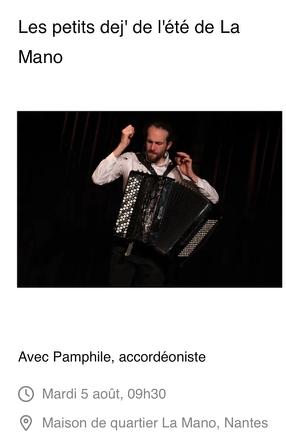 Pamphile et son accordéon