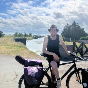 Pamphile sur la vélodyssée