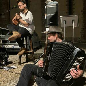 Duo Pamphile et Jules à l'Angélus de Longeville.